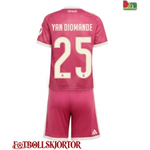 Real Madrid Yan Diomande #25 Tredje Kläder Barn 2026-27 Kortärmad (+ Korta byxor)